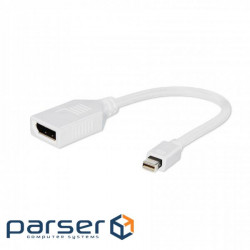 Перехідник mini DisplayPort to DisplayPort Cablexpert (A-mDPM-DPF-001-W)