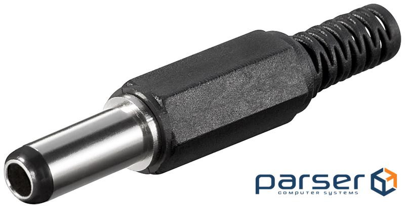 Конектор FreeEnd-Jack DC,5.5x2.5x14mm конектор прямий,чорний (75.01.1123-1)