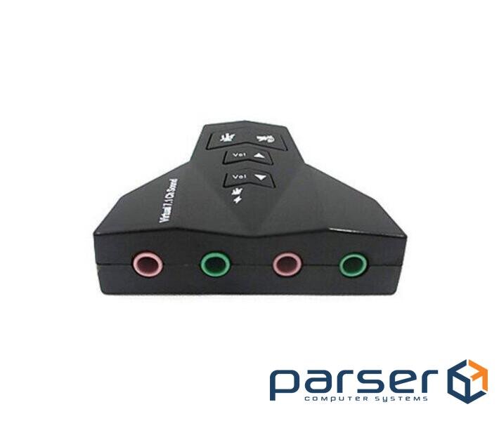 Звукова плата USB, Virtual 7.1 Channel, C-Media (B00811)