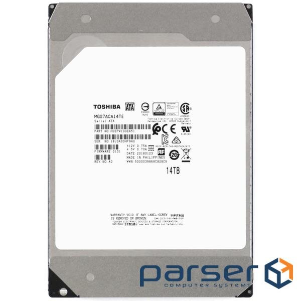 Жорсткий диск 3.5 "TOSHIBA MG07ACAxxx 14TB SATA / 256MB (MG07ACA14TE)