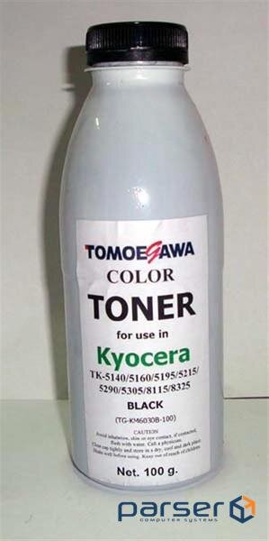 Тонер KYOCERA TK-5140/5195/5215/5305/8115 Black 100г Tomoegawa (TG-KM6030B-100)