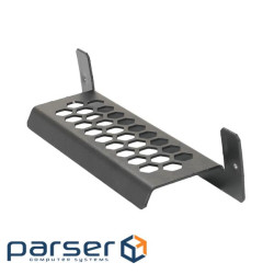 Кабельний тримач з шестиграними отворами для ВО панелі LANS Corning, чорний (CMS-LANS-COH-B) (CMS-LANS-COH-B)