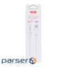 Дата кабель USB 2.0 AM to Micro 5P 2.0m 2.1A white XO (NB103-M2-WH)