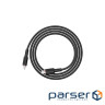 Дата кабель USB-C to Lightning 1.2m 3A 20W silicon black Acefast (6974316280644)