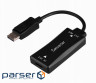 Перехідник HDMI to DisplayPort 4K30Hz Cablexpert (A-HDMIF30-DPM-01)