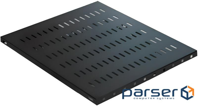 Полиця MIRSAN 19, 1U, для шафи глибиною 1000 мм, чорна (MR.SBR100.01 YK)