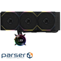 Система водяного охолодження LIAN LI HydroShift II LCD-C 360TL Black (G89.GHS2 (G89.GHS2LCDS36TB.00)