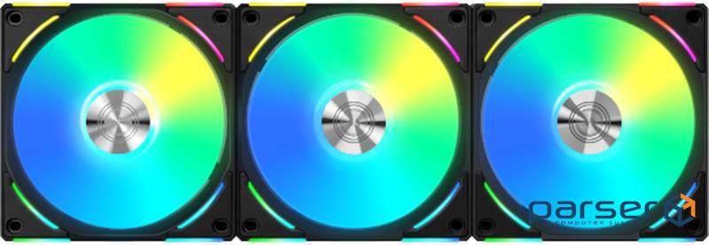 Комплект вентиляторів LIAN LI Uni Fan AL120 V2 Black w/controller 3-Pack (G99.12ALV23B.00)