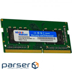 Модуль памяти GOLDEN MEMORY SO-DIMM DDR4 3200MHz 8GB (GM32S22S8/8)