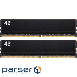 Модуль пам'яті EXCELERAM 42-Series DDR4 3200MHz 32GB Kit 2x16GB (E-42-003D-32)