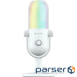 Мікрофон Razer Seiren V3 Chroma White (RZ19-05060200-R3M1)