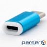 Перехідник micro-USB -Type C Dengos (ADP-007)