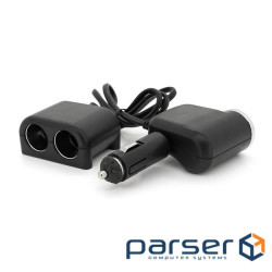 АЗУ розгалужувач Olesson 1526, 12V-3*12V+USB, Black, Blister (Ol-1526)