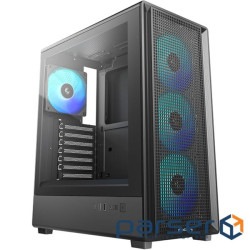 Корпус DeepCool CC550 4F Black (R-CC550BKANA4-G)