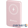 Повербанк із бездротовою зарядкою VERBATIM Charge 'n' Go 5000mAh Pink (32243)