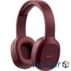 Навушники HAVIT HV-H2590BT Pro Red (27347)