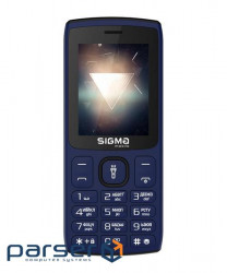 Mobile phone SIGMA MOBILE X-style 34 NRG Type-C Blue