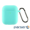 Чохол ArmorStandart Ultrathin Silicone Case With Hook для Apple AirPods 2 Mint Green (ARM59686)