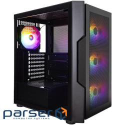 Корпус 1stPlayer T7-P-BK-4F1 Black 750W (T7-P-BK-4F1-PS-750FK-EU)