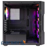 Корпус 1stPlayer T7-P-BK-4F1 Black 750W (T7-P-BK-4F1-PS-750FK-EU)