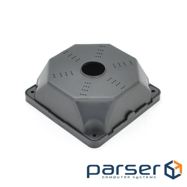 Універсальна монтажна коробка для встановлення відеокамер СЕКО SK-Q130B Black, IP66, 130х130х50мм