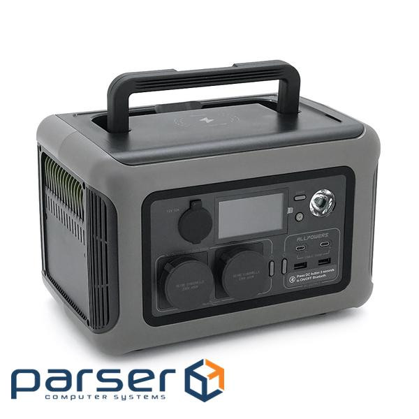 Зарядна станція ALLPOWERS R600 Black (E600)