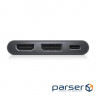 Перехідник USB-C to HDMI / DisplayPort with Power Delivery Dell (470-AEGY)