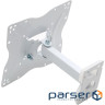 Кріплення для телевізора ТV2 WHITE, 13"-55", до 30 кг, VESA від 75*75 до 200*200, Поворо (TV2 White)