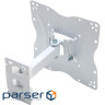 Кріплення для телевізора ТV2 WHITE, 13"-55", до 30 кг, VESA від 75*75 до 200*200, Поворо (TV2 White)