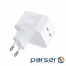 Зарядний пристрій Choetech 2xUSB-С 35W PD/QC (Q5008-EU-WH)