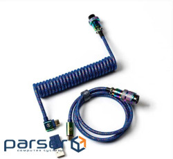 Кабель USB-A/USB-C > USB-C заряджання/синхронізації Keychron, 1.08м, Type-C, Prem (CAB8 KEYCHRON)