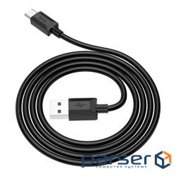 Кабель Hoco X73, Type-C-USB, 2.4A, Black, довжина 1м , BOX (Hoco X73-Type-C / B)