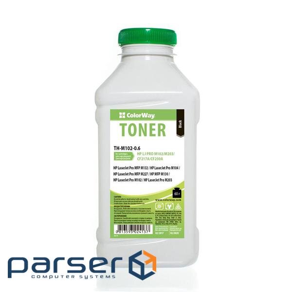 Тонер HP LJ Pro M102/M130/M203/M230 (60g) TH-M102-0.6 ColorWay