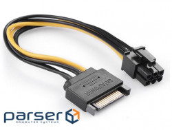 Power cable for video card 6-pin to SATA Male (S0512)