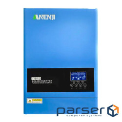 Гібридний інвертор ANENJI 6,2KW, 6200VA / 6200W, 48V, струм заряду 120A(max), 1 (ANJ-6200W-48V-WIFI)