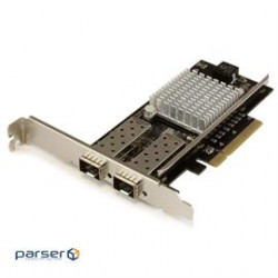 StarTech Network PEX20000SFPI 2Port 10G Fiber Network Card with Open SFP+ PCI-Express Retail