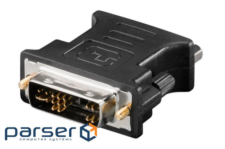 Monitor adapter Lucom DVI-VGA HD15 M/F, straight adapter 24+5 (62.09.8164-1)