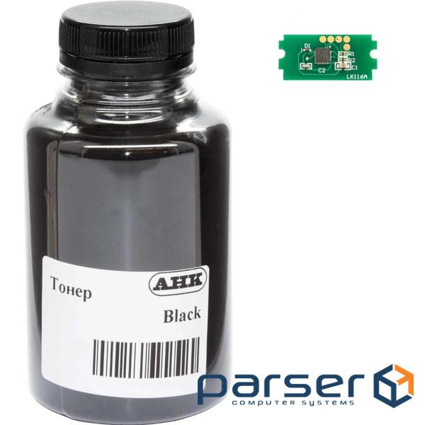 Тонер Kyocera P3260dn, TK-3200 1200г 40K Black chip АНК (50000636)