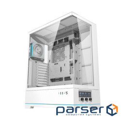 Корпус ATX W/O PSU DY451L PRO WHITE DARK FLASH