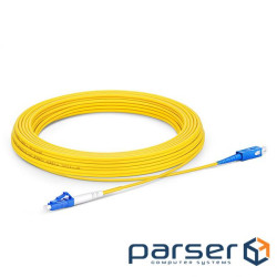 Патчкорд SC/UPC-LC/UPC SM 3м Simplex Slim,2.0мм (UPC-3SCLC(SM)S(LW)S)