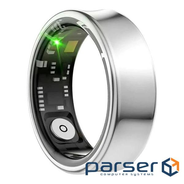 Смарт-кільце XO Smart Ring RS01 розмір 10 (19,8mm), 18 mAh, Bluetooth, Silver, (XO SmartRing RS01 S)