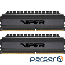 Memory module PATRIOT Viper 4 Blackout DDR4 3000MHz 32GB Kit 2x16GB (PVB432G300C6K)
