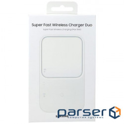 Беспров зарядка SAMSUNG 15W Wireless Charger Duo w/o TA EP-P5400BWEGEU / Білий 