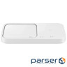 Беспров зарядка SAMSUNG 15W Wireless Charger Duo w/o TA EP-P5400BWEGEU / Білий 