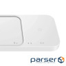 Беспров зарядка SAMSUNG 15W Wireless Charger Duo w/o TA EP-P5400BWEGEU / Білий 