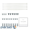 Корпус для комп"ютера ATX W/O PSU GAMMA C72 WH ARGB (GAMMA-C72-WHD400XX-GL) OCYPUS