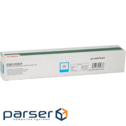Toner cartridge OKI C301/C321/MC332/MC342 Cyan 1,5K (44973543)