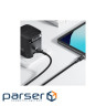 Дата кабель USB-C to 2xUSB-C 1.2m 100W nylon black Acefast (6974316285120)