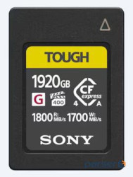 Карта пам'яті Sony CFexpress Type A 1920GB R1800/W1700 Tough (CEAG1920T.CE7)