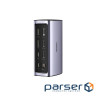 Порт-реплікатор Ugreen USB-C Multifunctional Docking Station 12in1 USB HDMI DP RJ45 AUX SD TF (90325
